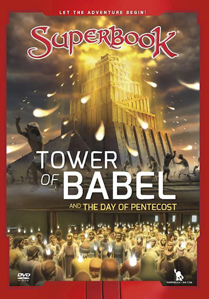 DVD-Tower Of Babel And The Day Of Pentecost (SuperBook) by SuperBook
