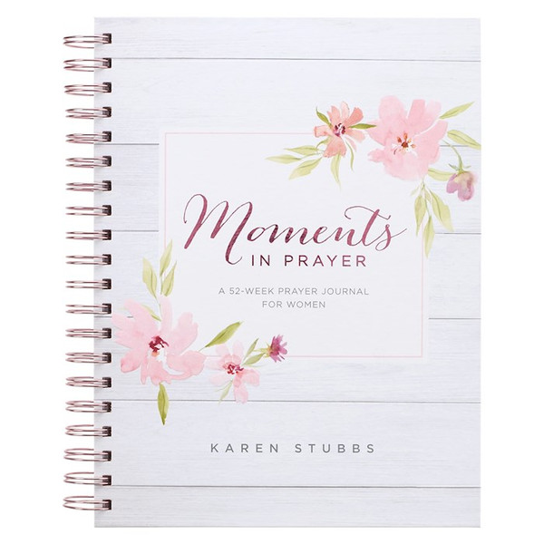 Journal-Wirebound-Moments In Prayer by Stubbs Karen