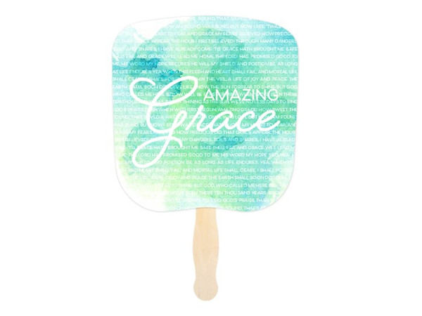 Hand Fan-Amazing Grace (Pack of 50) by Swanson