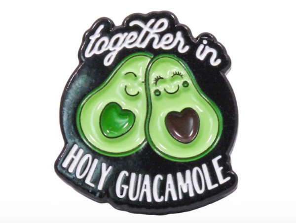 Lapel Pin-Together In Holy Guacamole (Pack Of 6) by Swanson
