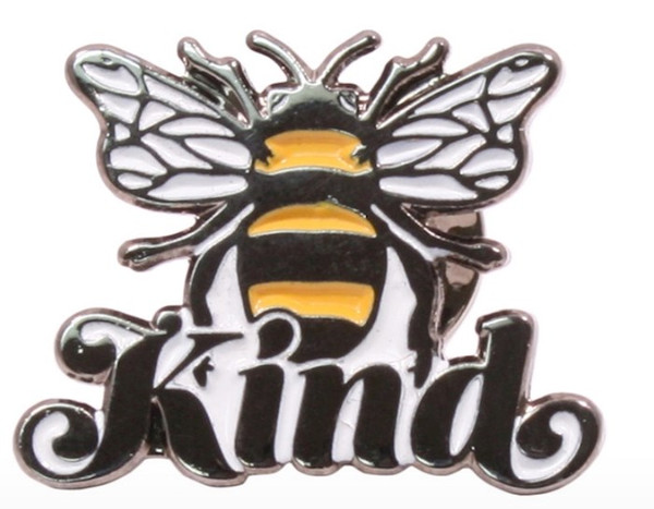 Lapel Pin-Bee Kind (Pack Of 6) by Swanson