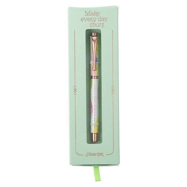 Pen in Gift Box-Citrus Leaves/Make Every Day Count by Christian Art Gift