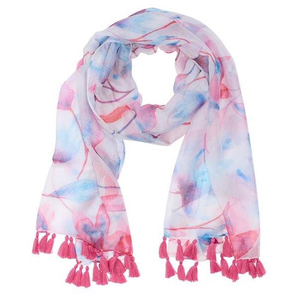 Scarf-Pink Petals by Christian Art Gift