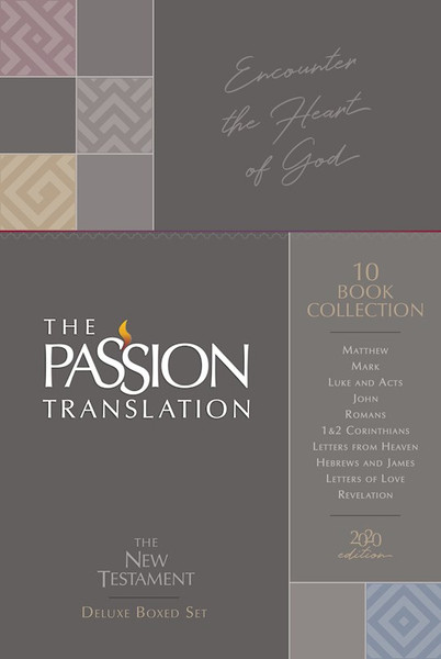 The Passion Translation New Testament 10 Book Collection (2020 Edition)-Softcover by Simmons Brian