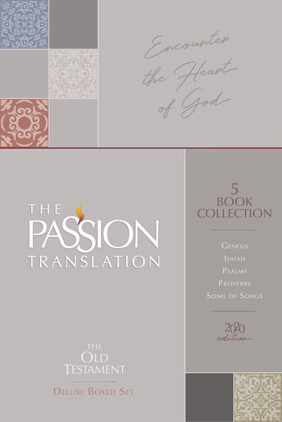 The Passion Translation Old Testament 5 Book Collection (2020 Edition)-Softcover by Simmons Brian