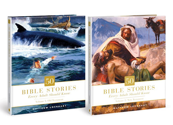 50 Bible Stories Every Adult Should Know: Two-Volume Set by Lockhart Matthew