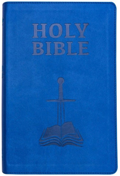 NASB 1995 Children's Edition-Dawn Blue Faux Leather Indexed by Steadfast Bibles