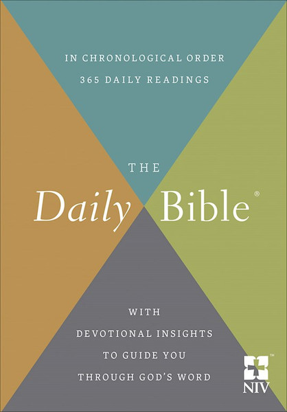 NIV The Daily Bible In Chronological Order-Hardcover by Smith Lagard F