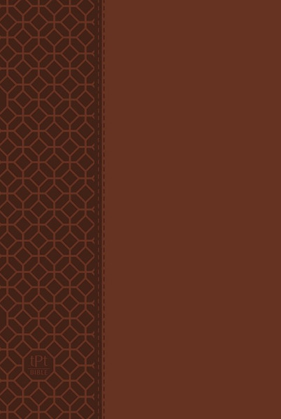 The Passion Translation New Testament w/Psalms Proverbs & Song Of Songs/Large Print (2020)-Brown Imitation Leather by Simmons Brian