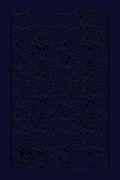 The Passion Translation New Testament w/Psalms Proverbs & Song Of Songs/Large Print (2020)-Navy Imitation Leather by Simmons Brian