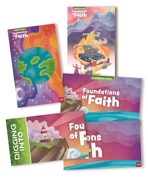 Dig In: Foundations Of Faith Giant Decorating Posters (Set Of 5) by Group Publishing
