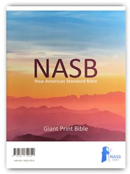 NASB 2020 Giant Print Text Bible-Blue Leathertex (#3334) by Lockman Foundation
