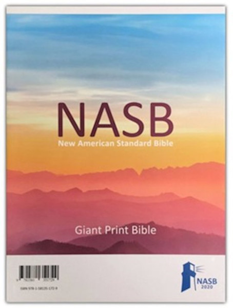 NASB 2020 Giant Print Text Bible-Brown Leathertex Indexed (#3336-I) by Lockman Foundation