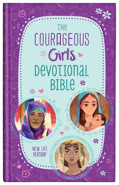 NLV The Courageous Girls Devotional Bible-Hardcover by Barbour Staff