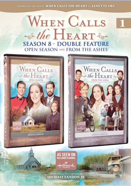 DVD-WCTH: Season 8 Double Feature 1-Open Season/From The Ashes (Episodes 1 2 3 & 4 Combined)When Calls The Heart by Edify Films