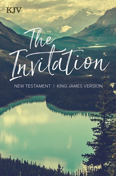 KJV The Invitation New Testament-Softcover by Holman Bible
