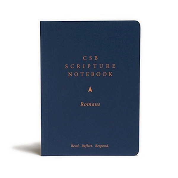 CSB Scripture Notebook: Romans-Softcover by CSB Bibles By Holm