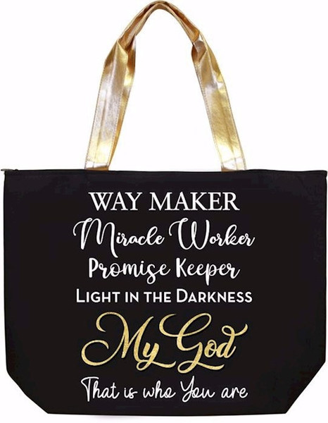 Canvas Handbag-Waymaker by African Amer Exp
