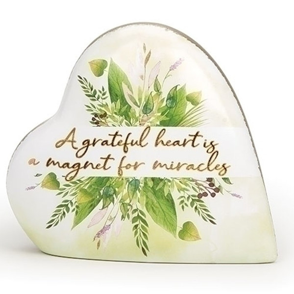 Music Box-Heart Shaped-Miracles Musical Heart by Roman Inc