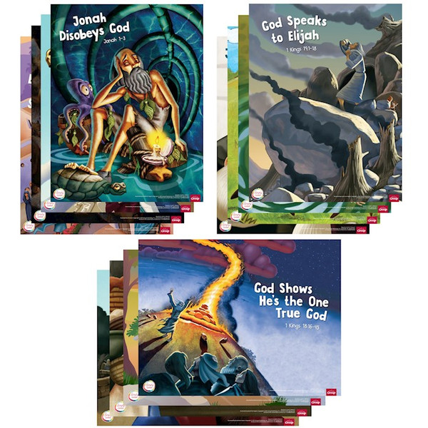 Simply Loved Bible Story Poster Pack (12 Posters)-Quarter 6 by Group Publishing