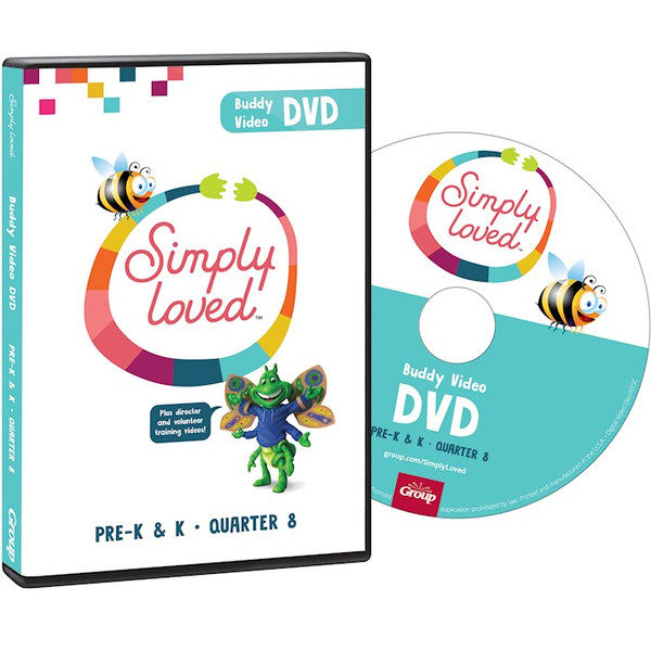 Simply Loved Pre-K & K Teaching DVD-Quarter 8 by Group Publishing
