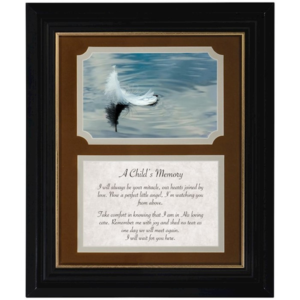 Framed Prayers Decor-A Childs Memory (12 x 10) by Carson Home Accent