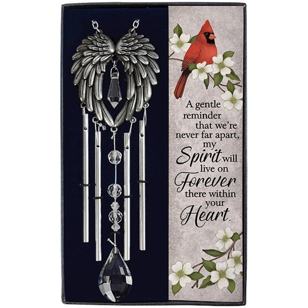 Wind Chime-Gift Boxed-Your Heart (10.75") by Carson Home Accent