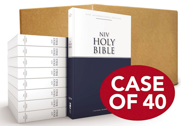 NIV Holy Bible Economy Bible (Case Of 40)-Softcover by Zondervan