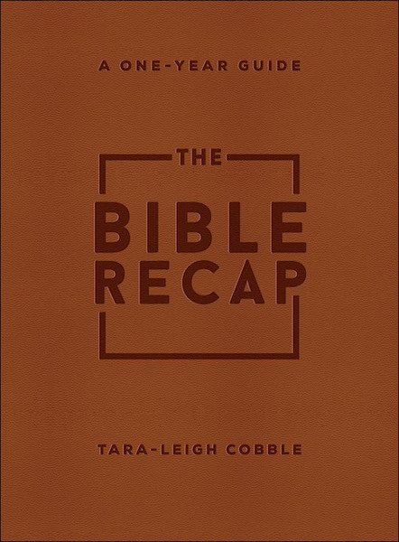 The Bible Recap (Deluxe Edition)-Brown Imitation Leather by Cobble Tara-Leigh