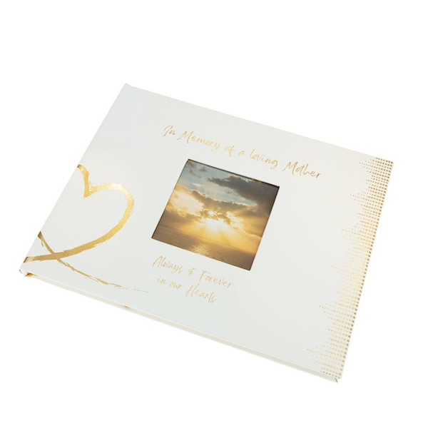 Guest Book-Forever In Our Hearts-Mother (9 x 7) by Pavilion