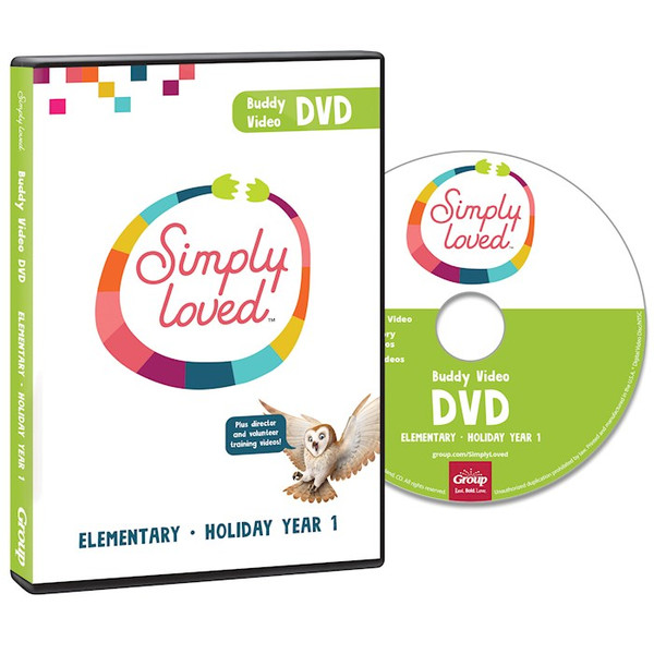 Simply Loved Holiday Elementary Teaching DVD-Year 1 by Group Publishing