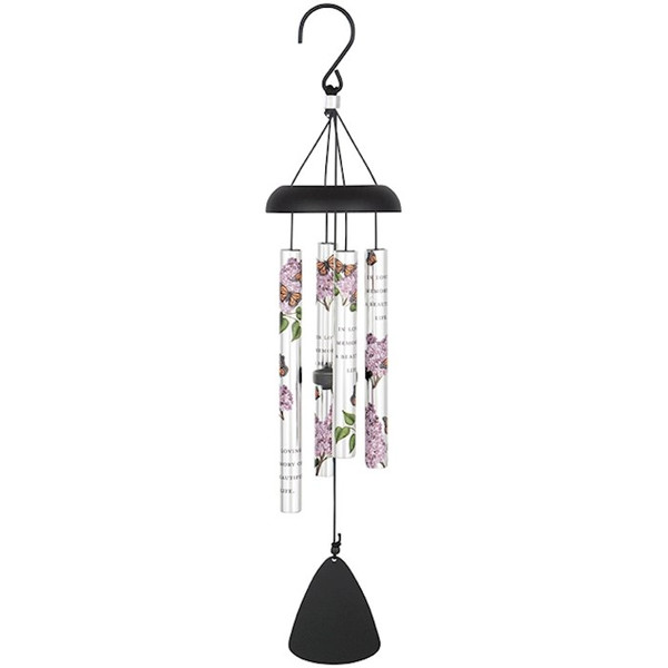 Wind Chime-Picturesque Sonnet-In Loving Memory (21") by Carson Home Accent