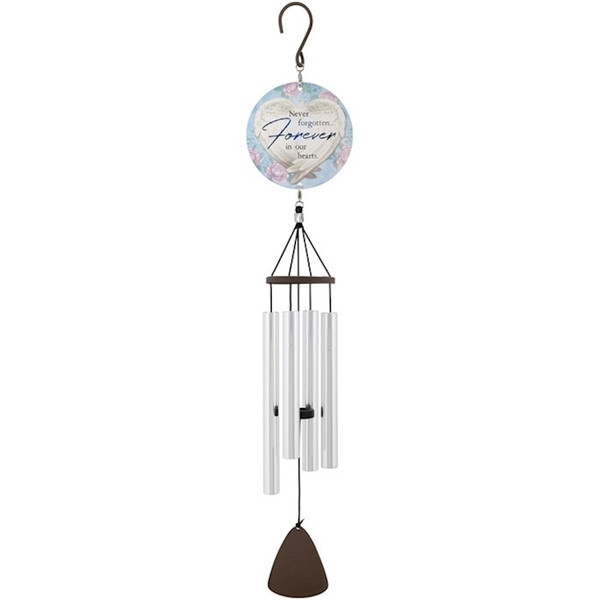 Wind Chime-Picture Perfect-In Our Hearts (27") by Carson Home Accent