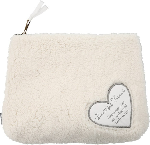 Cosmetic Bag-Beautiful Friend-10 x 8-Sherpa by Pavilion