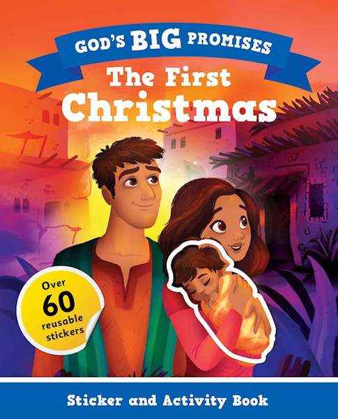 God's Big Promises Christmas Sticker and Activity Book by Laferton Carl