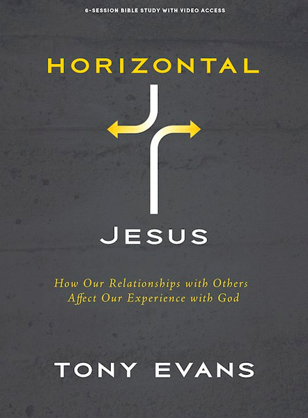 Horizontal Jesus Bible Study Book With Video Access by Evans Tony