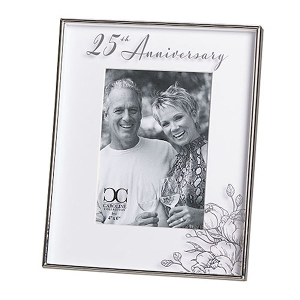Frame-25th Anniversary (Holds 4x6 Photo) by Roman Inc
