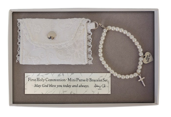 Purse And Bracelet Set-First Holy Communion by Communion