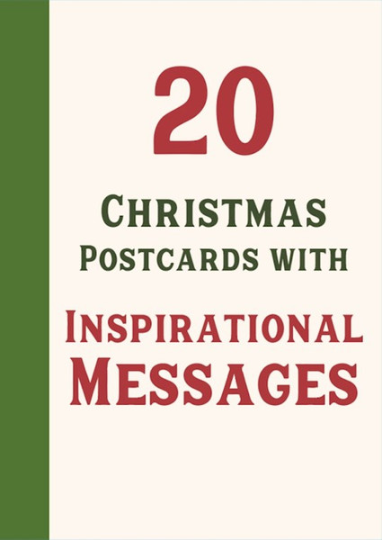 Card-Boxed-Christmas-Traditional Christmas Postcard Book (Pack of 20) by Christmas