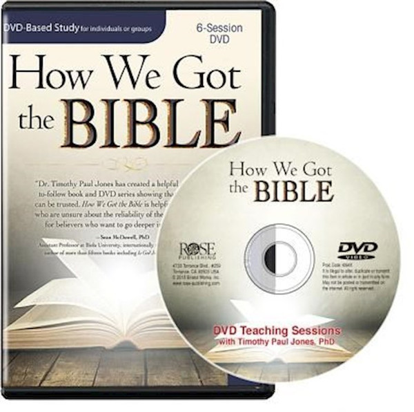 DVD-How We Got The Bible by Jones Timothy Paul