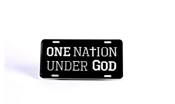 Auto Tag-One Nation Under God by Swanson