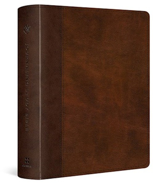 ESV Journaling Study Bible-Brown/Chestnut Timeless Design TruTone by English Standard V