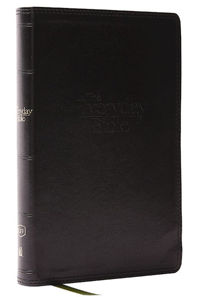 KJV The Everyday Bible (Comfort Print)-Black Leathersoft by Nelson Bibles