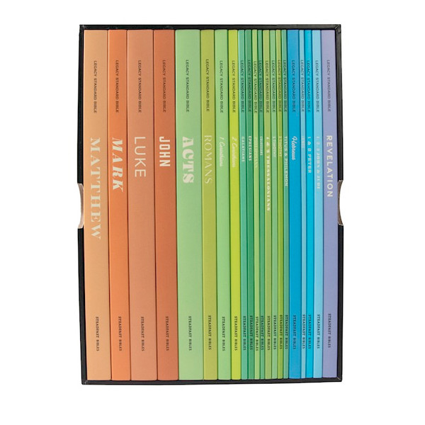 LSB Legacy Standard Bible Scripture Study Notebook: New Testament Set-Softcover by Steadfast Bibles