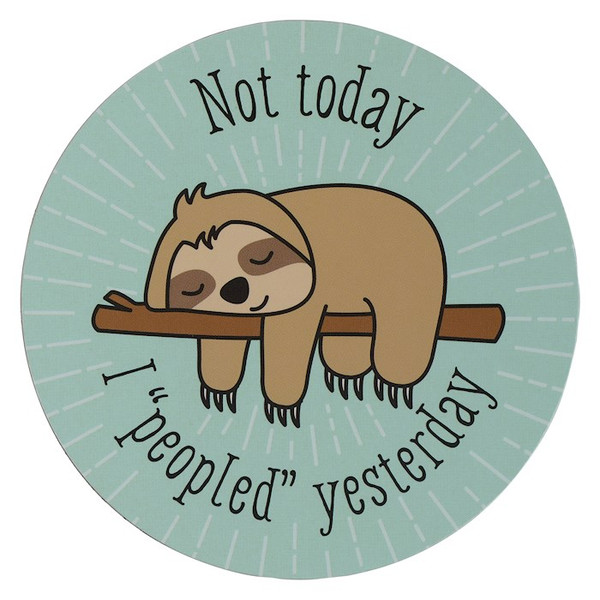 Magnet-Not Today I Peopled Yesterday by Christian Art Gift