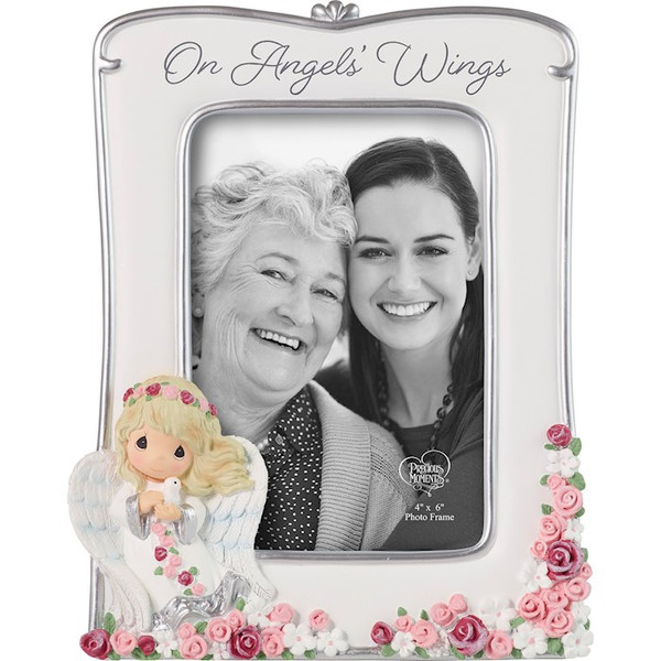 Photo Frame-On Angels' Wings (Holds 4 x 6 Photo) by Precious Moments