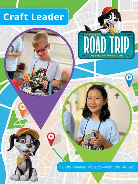 VBS-Road Trip: Craft Leader (2025) by Cokesbury