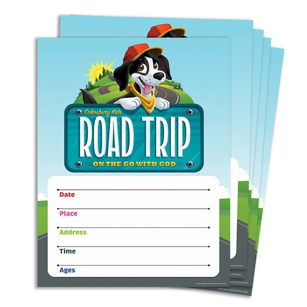 VBS-Road Trip: Small Promotional Posters (Pack Of 5) (2025) by Cokesbury