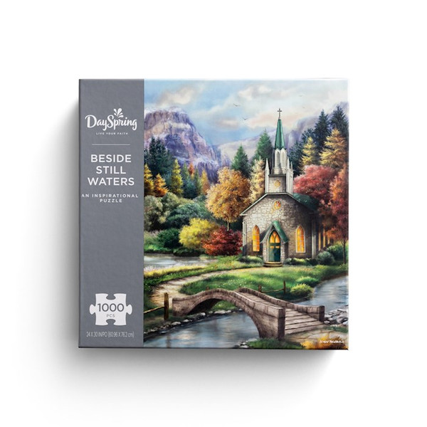 Jigsaw Puzzle-Beside Still Waters (1000 Pieces) by Dayspring