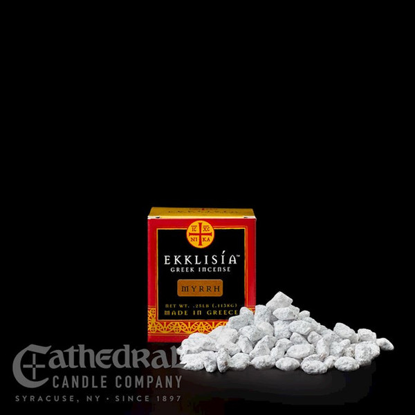 Incense-Ekklisia-Myrrh (1/4 Lb Tin) by Cathedral Candle